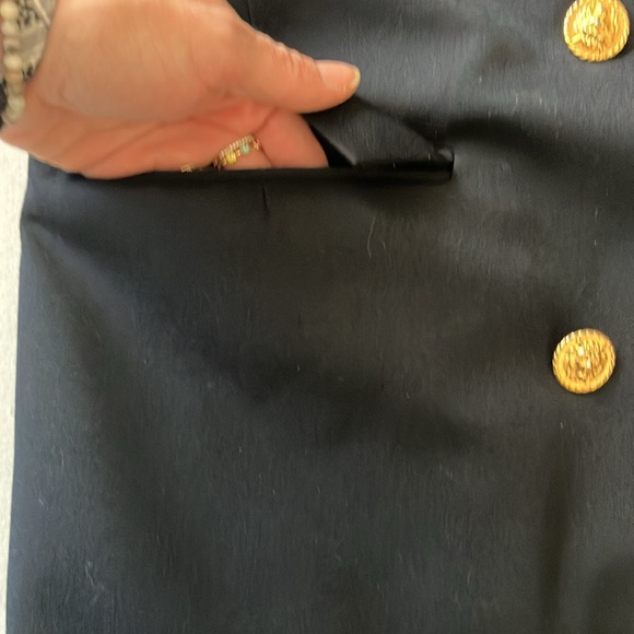 🍄Beecher Brook Navy Double Breasted Blazer (M) - Picture 5 of 12